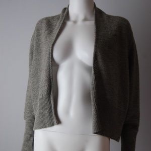 Eileen Fisher open front sweater sz M